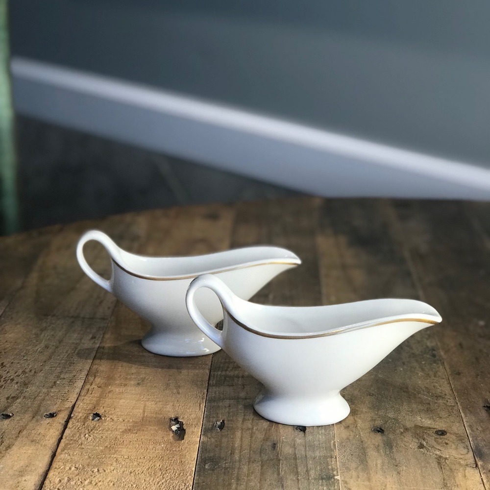 Vintage Mayer Gravy Boats